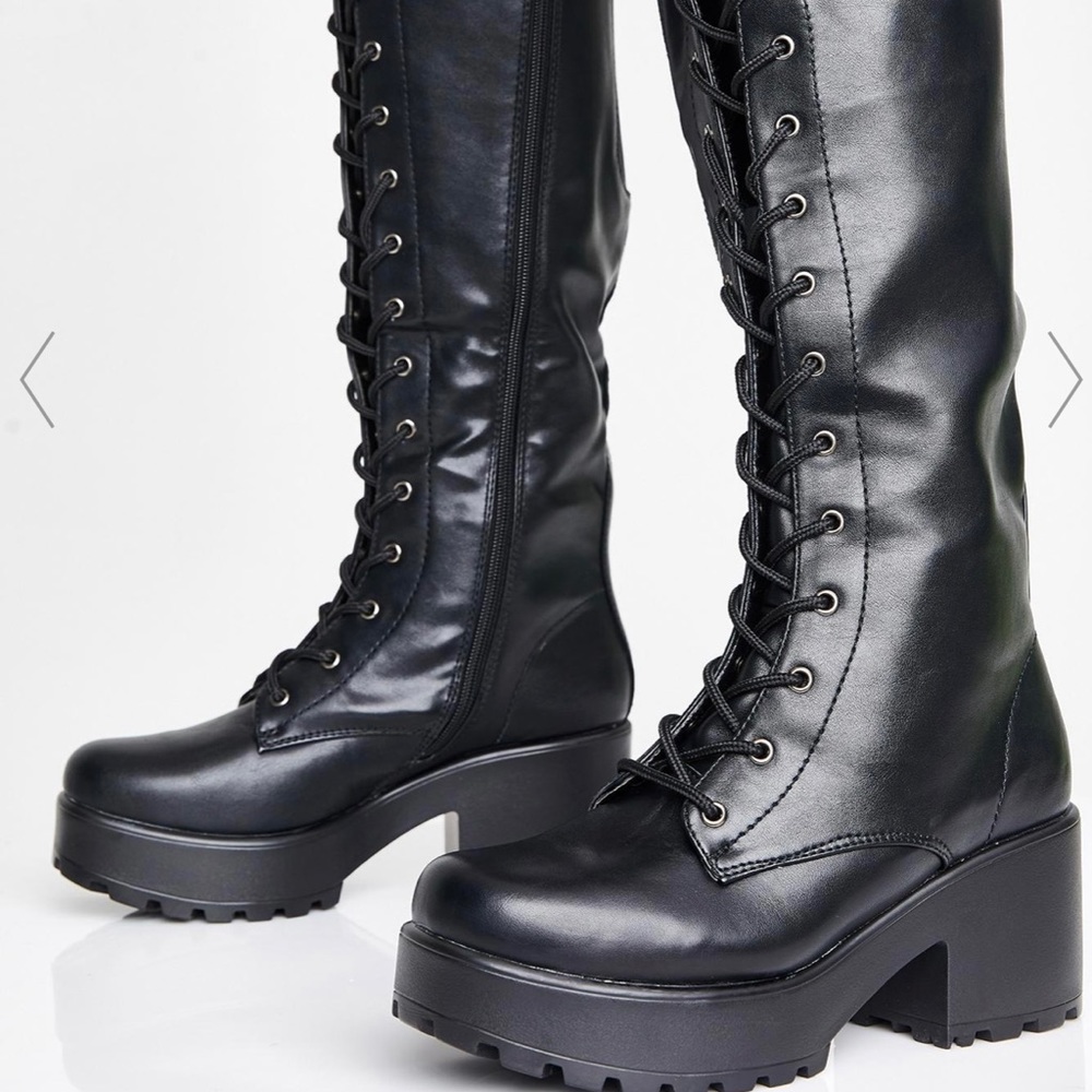 Dolls Kill Platform Boots